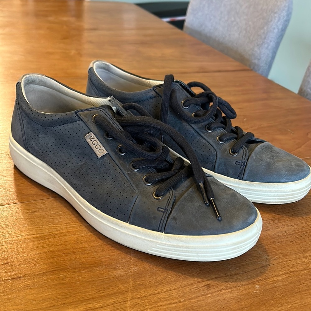 ECCO Casual Shoes - Slate Blue Size 8 (EU 42)